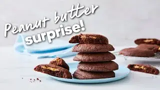 Gluten-free peanut butter & chocolate cookies hack!