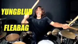 YUNGBLUD - FLEABAG | Drum Cover by Olivier Mannari