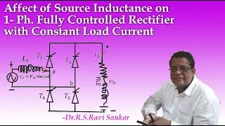 Affect of Source Inductance on 1-Ph Fully Controlled Rectifier
