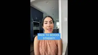 Tips to Reduce Back to School Stress