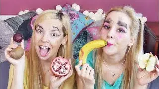 🍉 FRUIT MAKEUP CHALLENGE 🍉