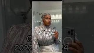 I love love love my gray hair and pixie. Did it get more gray? Whos embtacing their gray 2025?