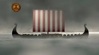 3D model of the Oseberg Ship. A Ship Burial Of Two Viking Women.