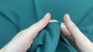 Cotton Viscose Twill Suiting- Dark Jade Green #14059