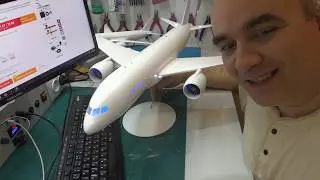 Boeing 787 3D printed model