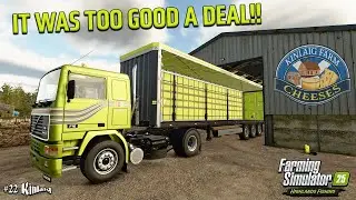 EXPANDING KINLAIG FARM CHEESES?! EP #22 (KINLAIG) Highlands Fishing Farming Simulator 25