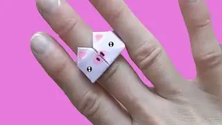 PAPER PIGGY RING 🐷 paper ring