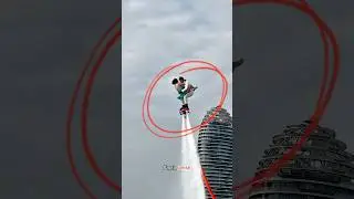 Flyboard Jetpack Ride #shortsvideo #tiktok  #shorts #jetpacks #flyboard