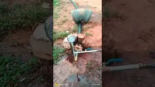 HYDRO TESTING OF HDPE PIPE #construction #hdpe #civilengineering #water