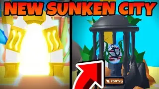 NEW SUNKEN CITY ISLAND IN ROBLOX CLICKER SIMULATOR (Update 25)