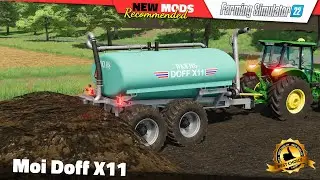 FS22 | Moi Doff X11 - Farming Simulator 22 New Mods Review 2K60