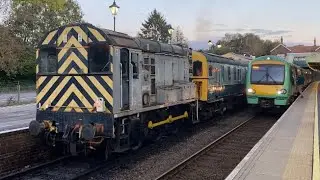 Class 08 + 207 | 08922 + 207017 / 1317 | Spa Valley Railway | Eridge | 22/10/23