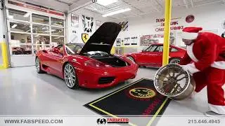 Santa Drives a Ferrari | Fabspeed Motorsport