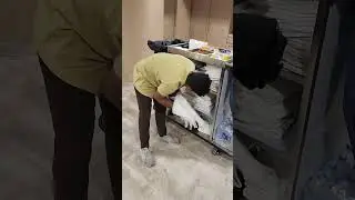 housekeeping floor trolley set up #housekeeping #hotelaccommodation