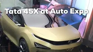 Tata 45X Concept at Auto Expo 2018