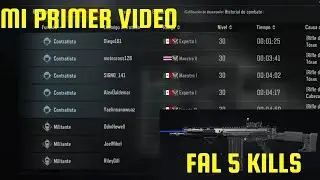 !My first video! 5 kills with fal arena breakout