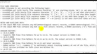 How  to convert MDB to Rinex