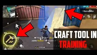 How To Use Craft Tool In Combat Zone | New Trick | After Update | YASH LEGEND