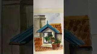 #watercolorart#watercolorartist#watercolortutorial #painting#artwork #dailyartwork #painting#скетч