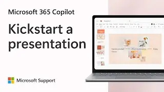Создайте презентацию PowerPoint из документа Word с помощью Copilot | Microsoft