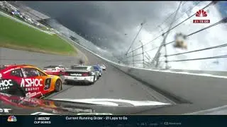 Justin Haley In car Camera wreck Analyzed