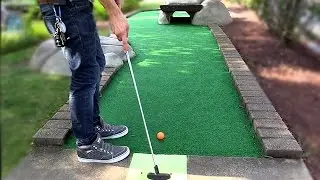 THE CLOSEST Mini Golf Game EVER! | Lets Play Mini Golf FOR REAL!