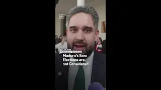 Maduro&rsquo;s Son: Elections are not Considered
