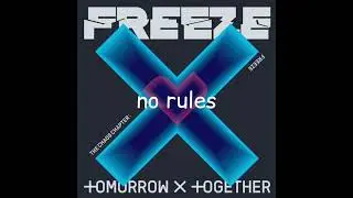 txt's chaos chapter: freeze mini album but only when they sing in english