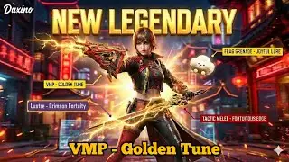 New Legendary VMP - Golden Tune With Lustre Full GamePlay | Lucky Draw Showcase | S2 CODM Leaks