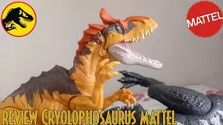REVIEW: CRYOLOPHOSAURUS SOUND STRIKE MATTEL JURASSIC WORLD PRIMAL ATTACK 