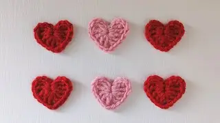 HEART CROCHET/ QUICK AND EASY TUTORIAL