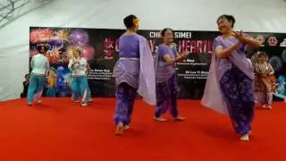 Changi Simei SCEC Cultural Dance at Chingay @ Heartlands on 25 Feb 2017
