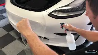 Front Bumper Clear Bra Tesla Model 3 Paint Protection