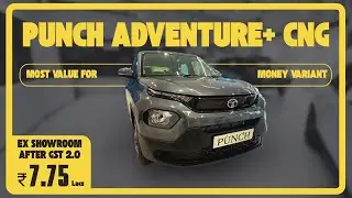 TATA Punch Adventure Plus CNG | Most Feature Loaded and VFM Variant #hype #tatapunch