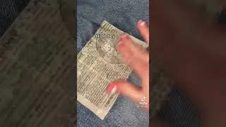 DIY Newspaper Pants