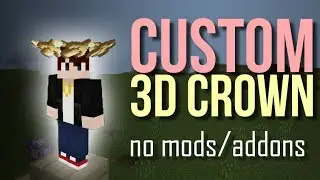How to make Cool Custom Crowns with command blocks in Minecraft PE