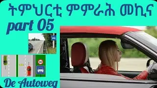 ትምህርቲ ምምራሕ መኪና part 05 ( Auto Rijles part 05 De Autoweg ) #mth #eritrea #habesha #neshneshtv