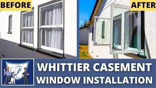 HOW TO INSTALL CASEMENT WINDOWS | Whittier Window Installation & Review | #AskRenzo