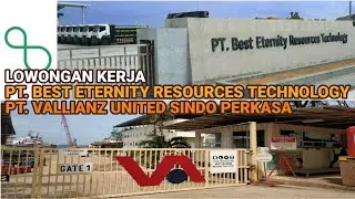 Loker Batam PT Best Eternity Resources Technology // PT Vallianz USP United Sindo Perkasa