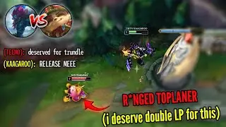 I DESERVE DOUBLE LP FOR THIS MATCHUP 😭 (Season 16) - Trundle vs. Teemo