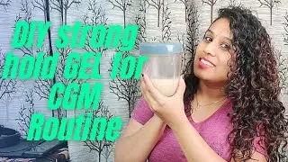 DIY Strong hold gel | How to make flaxseed gel? | Curly girl Method in Malayalam | CGM Part 9