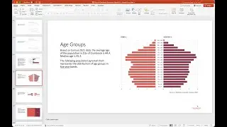 PowerPoint report generated by CityViz Report Studio