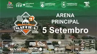 Arena Principal, ao vivo jogos do Aberto do Madeira de Beach Tennis, 05 de Setembro, 2025