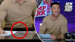 Mark Consuelos suffers embarrassing wardrobe malfunction on live TV: &lsquo;Did anybody notice that?&rsquo;