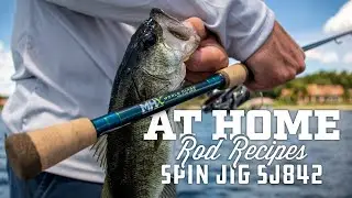 Freshwater & Inshore Slayer Spinning Rod | Mud Hole CUSTOM ROD RECIPES | Fish MHX Spin Jig SJ842