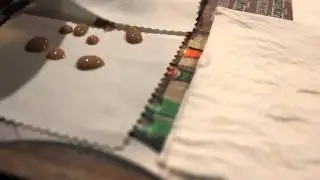 Ceramic Pro Textile Fabric protection , anti coffee test on super microfiber cloth