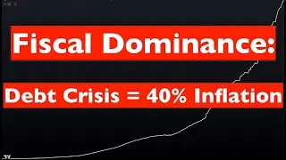 Fiscal Dominance: Debt Crisis to Cause a Great Depression or 40% Inflation--- Already There?