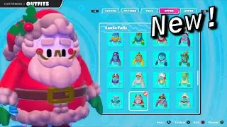 Fall guys NEW FREE SANTA SKIN (claim yours now)