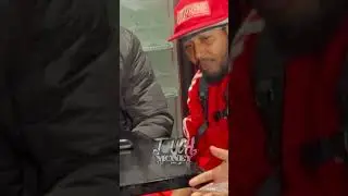 Ceelo Green дарит Tone Trump цепочку с ледяным покрытием 🧊 🧊 🥶 🥶