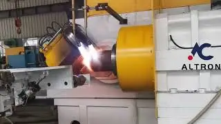 Spinning Necking Machine for gas cylinders